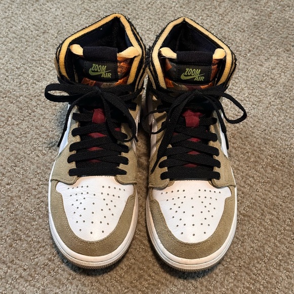 Nike Air Jordan’s - Neutral Olive - Size 9.5 W - Picture 3 of 6